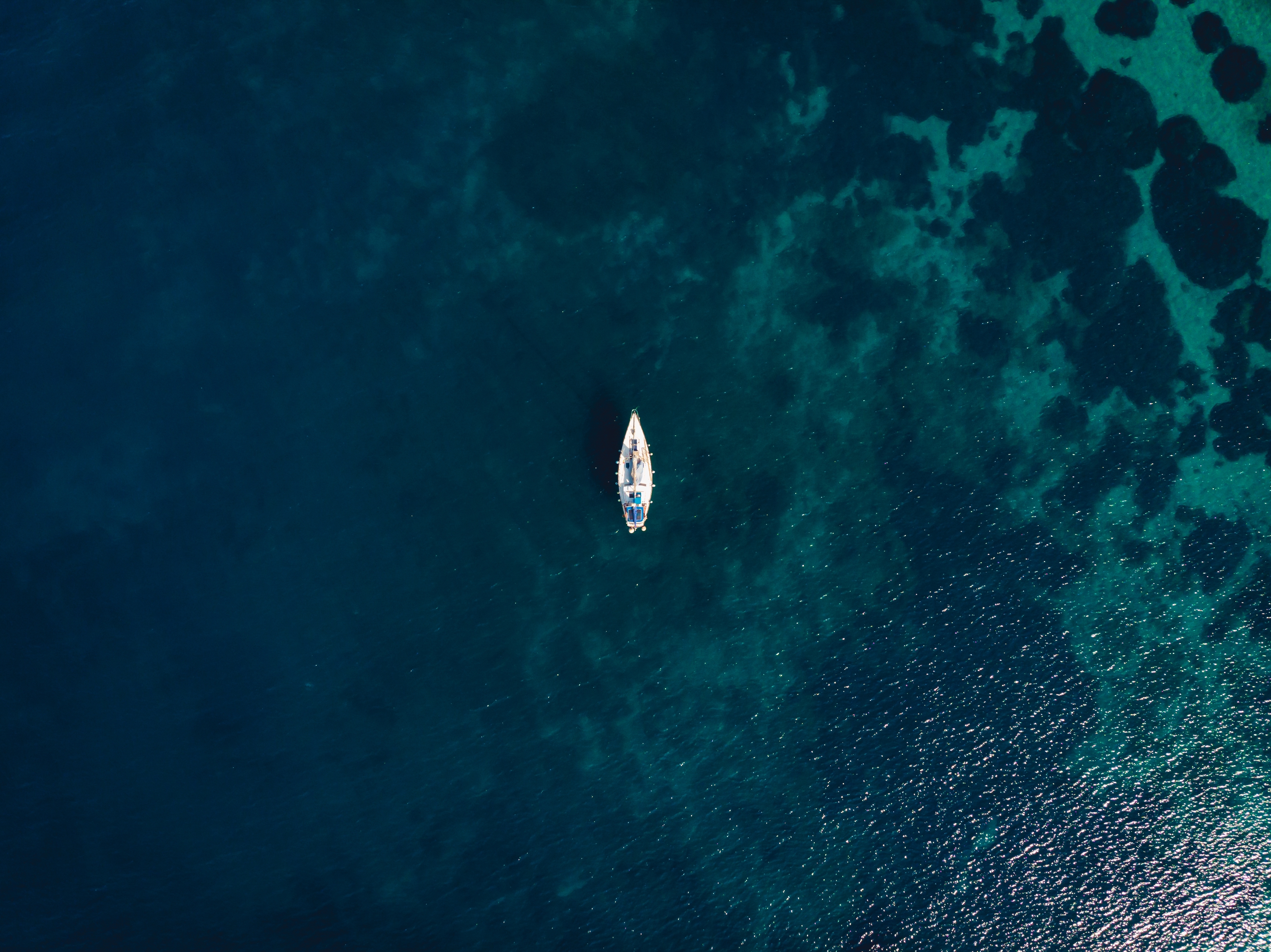 Boat in the ocean