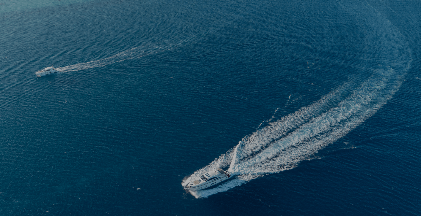 Boat in the ocean