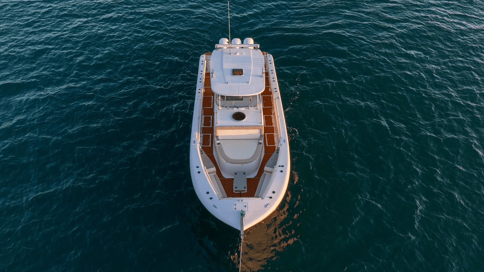 Boat in the ocean